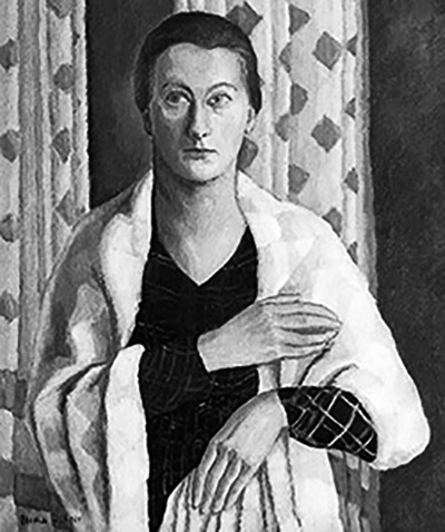 1889-1942 Pictoriță Nina Arbore. Autoportret