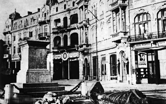 1916 Ocuparea Constanței (statuia Ovidiu)