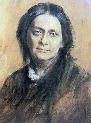 Clara Schumann (2) Portrait By Franz Von Lenbach, 1878
