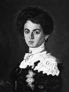 1856-1946 Publicistă Sofia Nădejde. Portret, Octav Băncilă