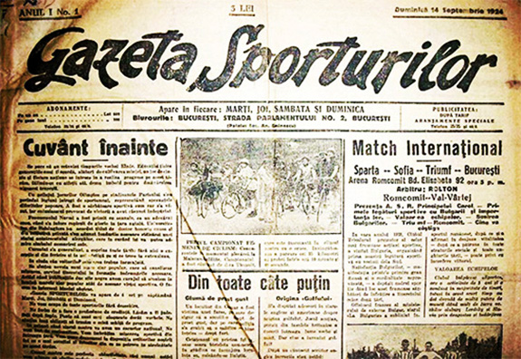 1924 Gazeta Sporturilor