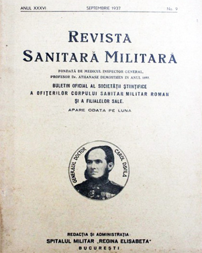 1897 Revista Sanitară Militară