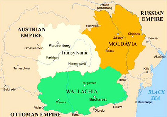 1826 Principatele Române După Convenţia De La Akkerman