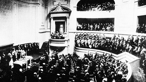 1878 Moțiune Parlamentul României