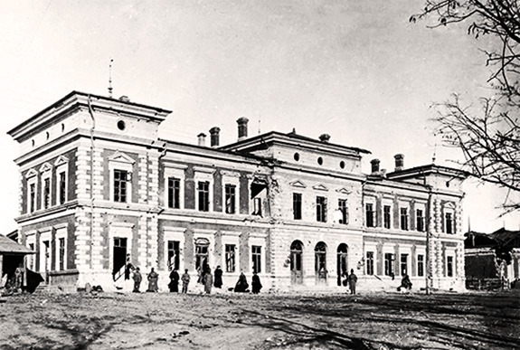 1884 Gara Mare din Târgu Ocna