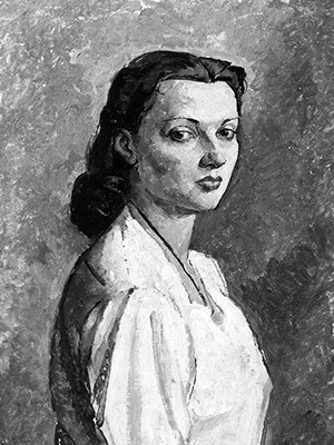 1925 Rodica Ciocârdel Teodorescu. Portret Camil Ressu
