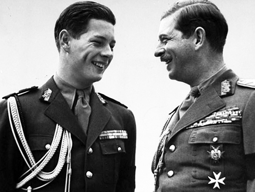 1940b Regele Carol Al Ii-lea și Regele Mihai