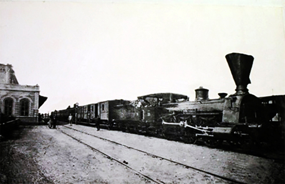 1869 Primul Tren Care A Circulat Pe Teritoriul Românesc