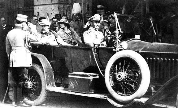 1925 Regele Ferdinand I La Chişinău