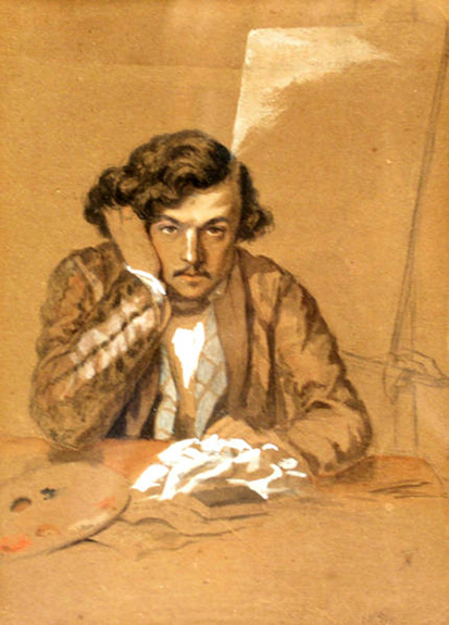 20 Theodor Aman Autoportret Selfportrait