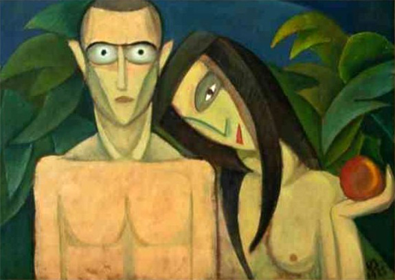 1 Adam și Eva, 1923