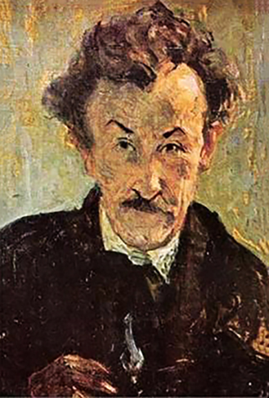 Ștefan Popescu. Portret de Eustațiu Ștefănescu
